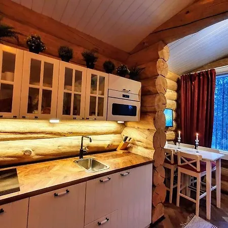 Cozy Log Cabin By Invisible Forest Lodge Rovaniemi Extérieur photo