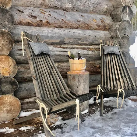 Cozy Log Cabin By Invisible Forest Lodge Rovaniemi Extérieur photo