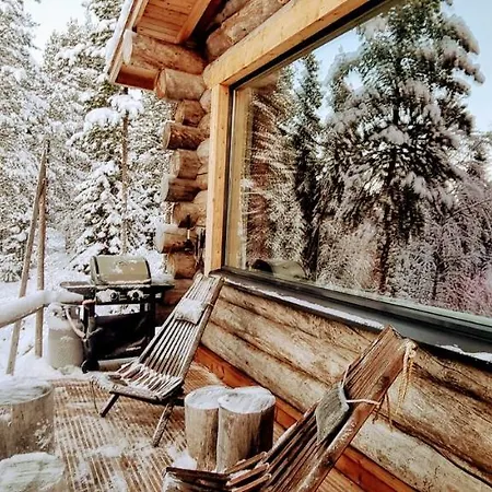 Cozy Log Cabin By Invisible Forest Lodge Rovaniemi Extérieur photo