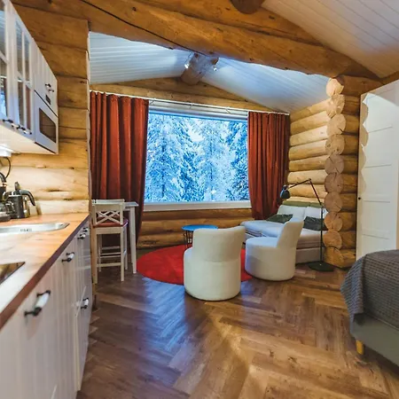 Log Cabin With Private Sauna By Invisible Forest Lodge Rovaniemi Exterior photo