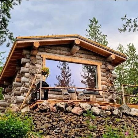 Log Cabin With Private Sauna By Invisible Forest Lodge Rovaniemi Exterior photo