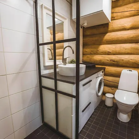 Log Cabin With Private Sauna By Invisible Forest Lodge Rovaniemi Exterior photo