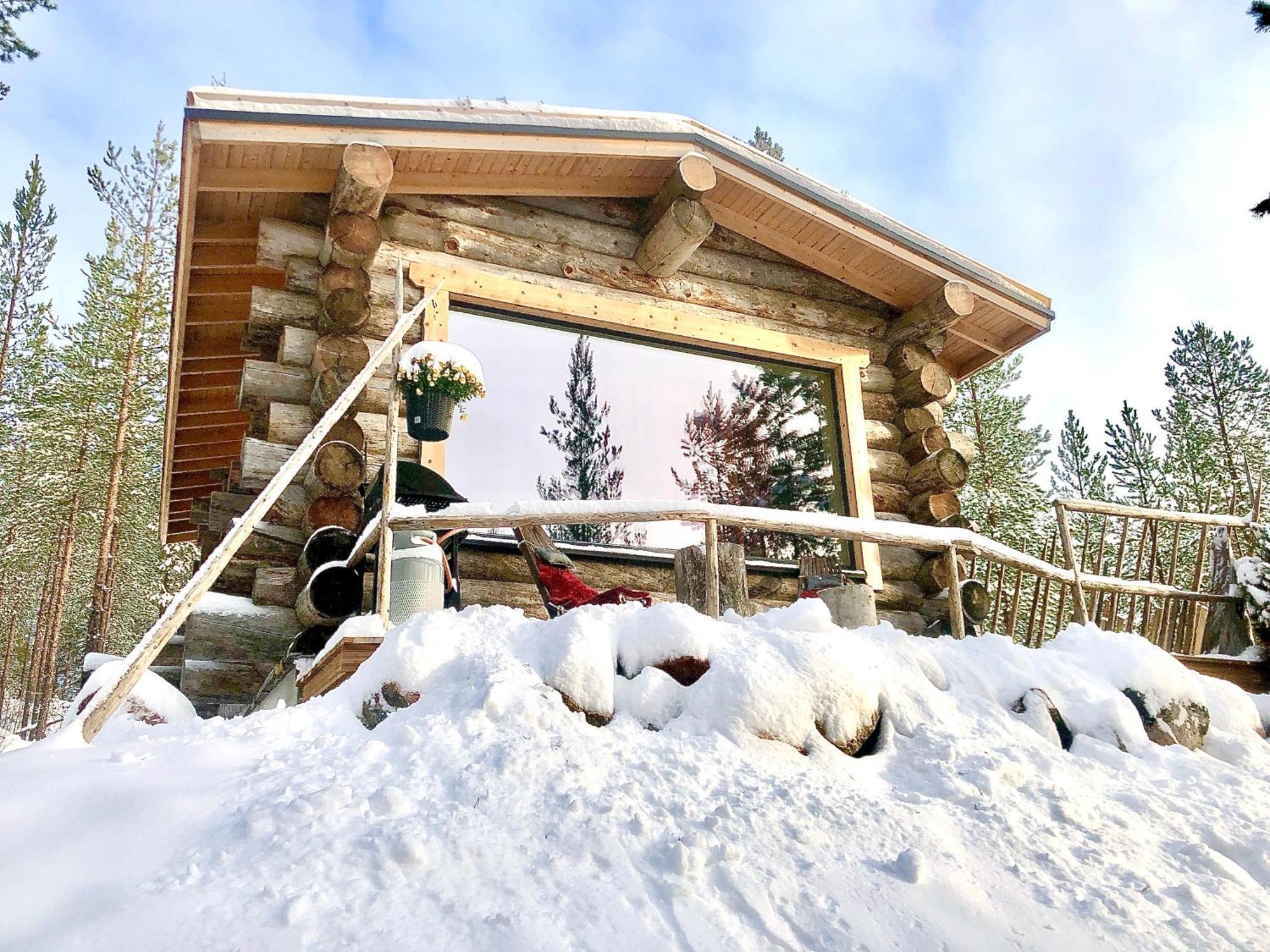 Cozy Log By Invisible Forest *